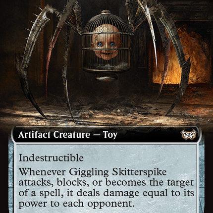 Giggling Skitterspike [Duskmourn: House of Horror Commander]
