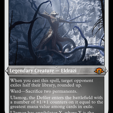 Ulamog, the Defiler [Modern Horizons 3] Etched Foil