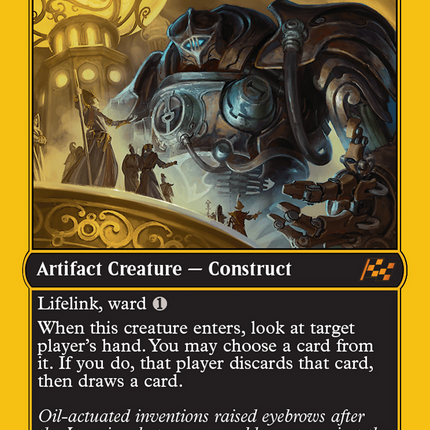 Oildeep Gearhulk (First-Place Foil) [Aetherdrift]