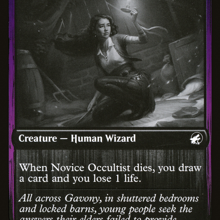 Novice Occultist [Innistrad: Double Feature]