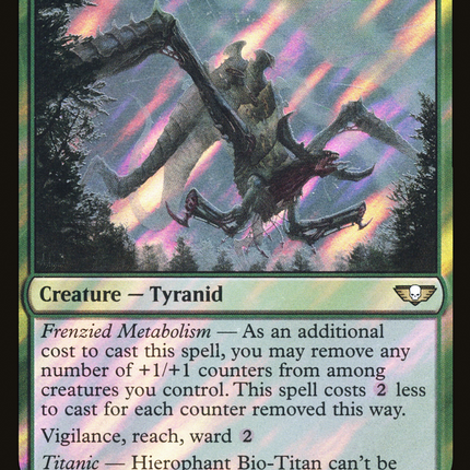 Hierophant Bio-Titan [Warhammer 40,000 Commander] Surge Foil