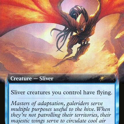 Galerider Sliver (Extended Art) [Secret Lair Drop] Foil