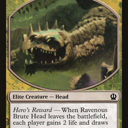 Ravenous Brute Head [Face the Hydra]