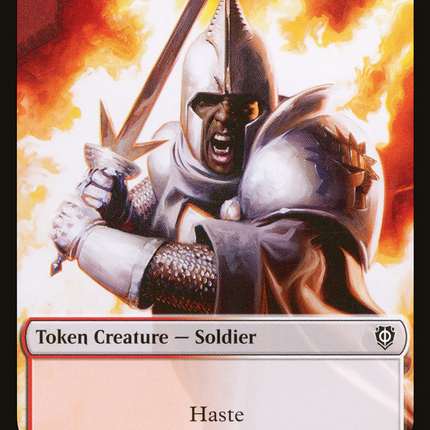Soldier [Phyrexia: All Will Be One Commander Tokens]