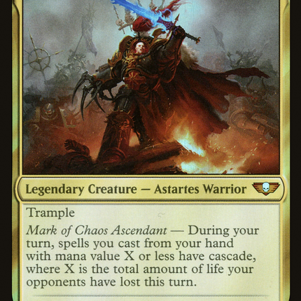 Abaddon the Despoiler [Warhammer 40,000 Commander] Foil