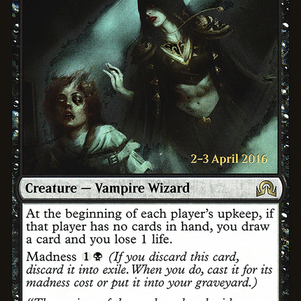Asylum Visitor [Shadows over Innistrad Promos] Prerelease Foil