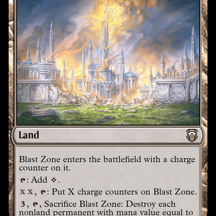 Blast Zone [Modern Horizons 3 Commander] Foil