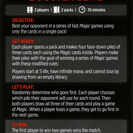Booster Blitz [Adventures in the Forgotten Realms Minigames]