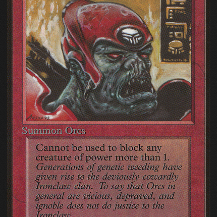 Ironclaw Orcs [Limited Edition Beta]