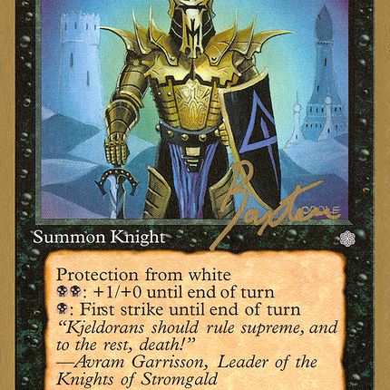 Knight of Stromgald [Pro Tour Collector Set]