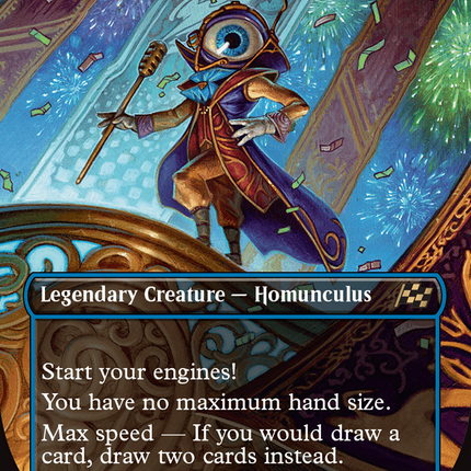 Vnwxt, Verbose Host (Borderless) [Aetherdrift] Foil