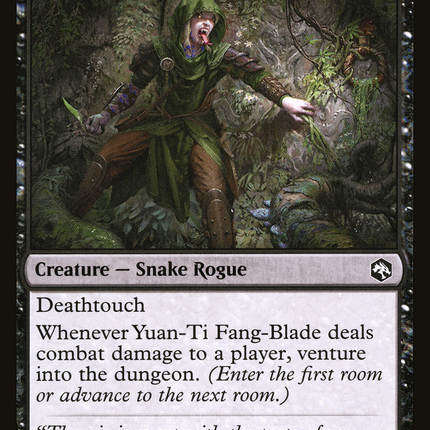 Yuan-Ti Fang-Blade [Adventures in the Forgotten Realms]