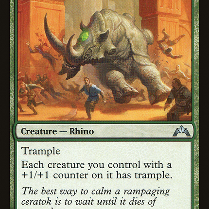 Crowned Ceratok [Gatecrash]