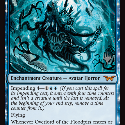 Overlord of the Floodpits [Duskmourn: House of Horror Promos]
