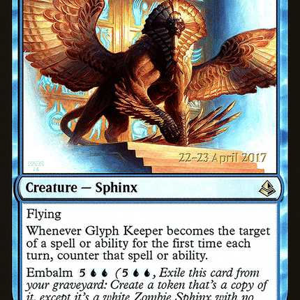 Glyph Keeper [Amonkhet Promos] Prerelease Foil