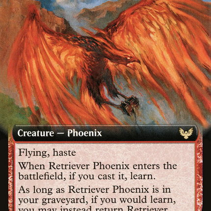 Retriever Phoenix (Extended Art) [Strixhaven: School of Mages]