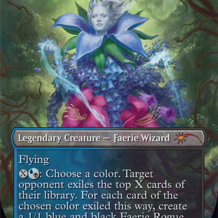 Oona, Queen of the Fae (Borderless) [Secret Lair Drop] Foil