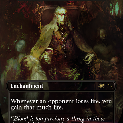 Exquisite Blood - Hunger of the Ancient One  (Borderless) [Secret Lair Drop]