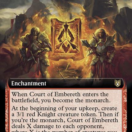 Court of Embereth (Extended Art) [Wilds of Eldraine Commander]