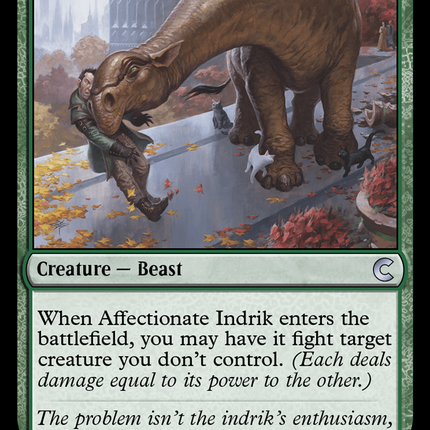 Affectionate Indrik [Ravnica: Clue Edition]