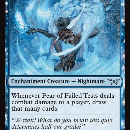 Fear of Failed Tests [Duskmourn: House of Horror]