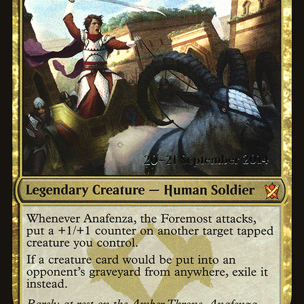 Anafenza, the Foremost [Khans of Tarkir Promos] Prerelease Foil