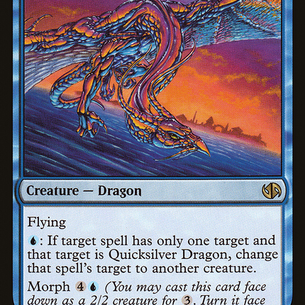 Quicksilver Dragon [Duel Decks Anthology: Jace vs. Chandra]