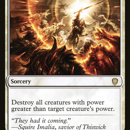 Fell the Mighty [Crimson Vow Commander]