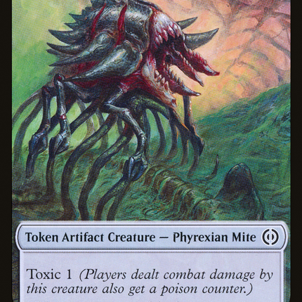 Phyrexian Mite Token (12) [Phyrexia: All Will Be One Tokens]