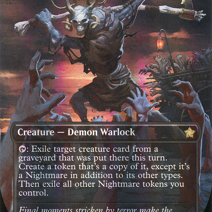 Abyssal Harvester (Borderless) [Foundations] Mana Foil
