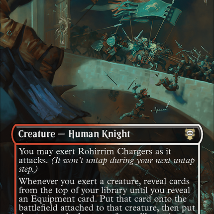 Rohirrim Chargers (Borderless) [Tales of Middle-earth Commander] Surge Foil