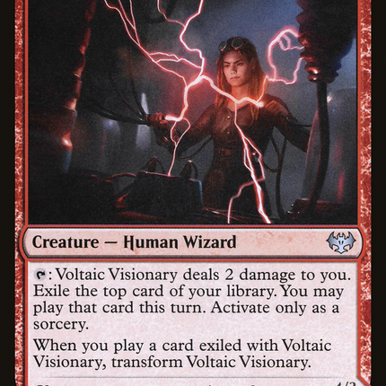 Voltaic Visionary // Volt-Charged Berserker [Innistrad: Crimson Vow]