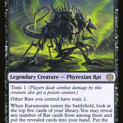 Karumonix, the Rat King [Phyrexia: All Will Be One] Bundle Foil