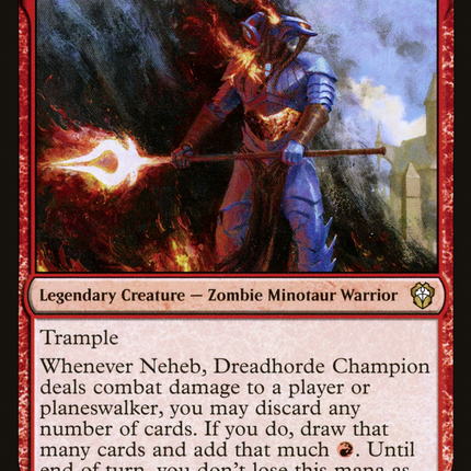 Neheb, Dreadhorde Champion [Dominaria United Commander]