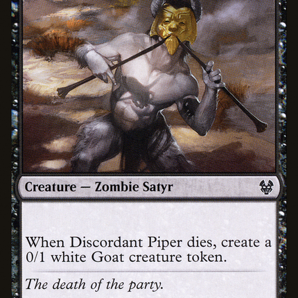 Discordant Piper [Theros Beyond Death]