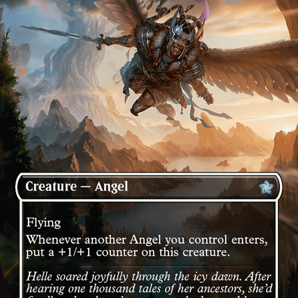 Youthful Valkyrie (Borderless) [Foundations] Foil