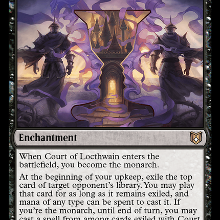 Court of Locthwain [Wilds of Eldraine Commander]