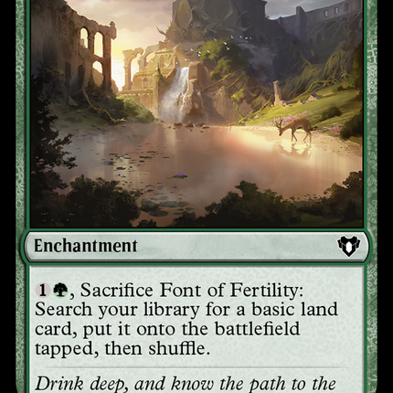 Font of Fertility [Commander Masters]