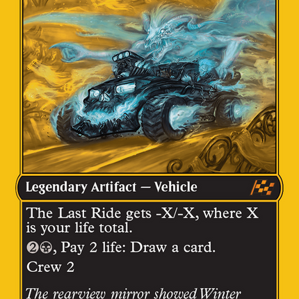 The Last Ride (First-Place Foil) [Aetherdrift] Foil