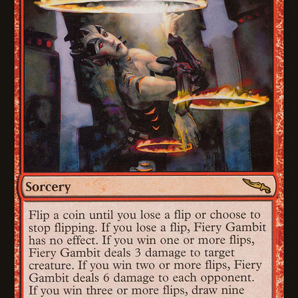 Fiery Gambit [Mirrodin]