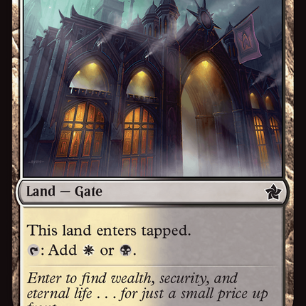 Orzhov Guildgate [Foundations]