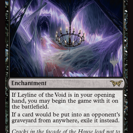 Leyline of the Void [Duskmourn: House of Horror Promos]