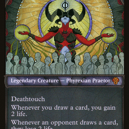 Sheoldred, the Apocalypse (Showcase) [Dominaria United] Textured Foil - Japanese