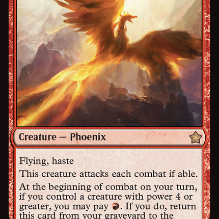Flamewake Phoenix [Foundations] Foil