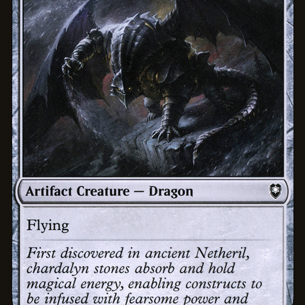 Chardalyn Dragon [Commander Legends: Battle for Baldur's Gate]