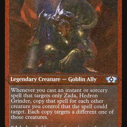Zada, Hedron Grinder [Multiverse Legends] Etched Foil