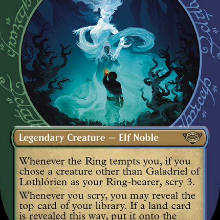 Galadriel of Lothlórien (Showcase) (Borderless) [The Lord of the Rings: Tales of Middle-earth]