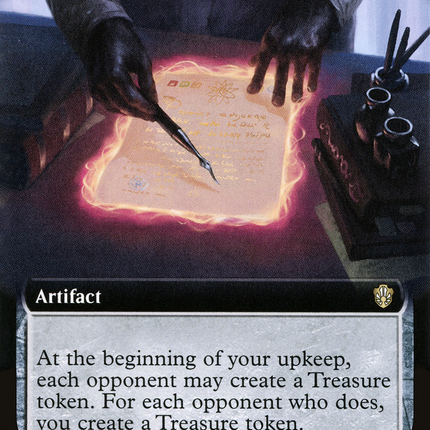 Tempting Contract (Extended Art) [Commander 2021]