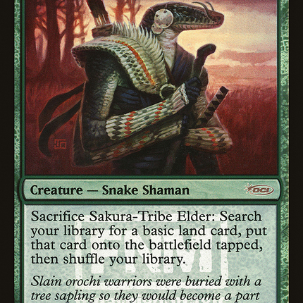 Sakura-Tribe Elder [Friday Night Magic 2009] Foil