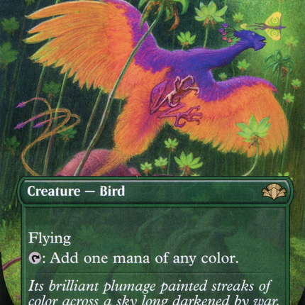 Birds of Paradise (Borderless) [Dominaria Remastered]